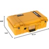 image:imagePelican Air 1485 Case With Foam  BlackBlack