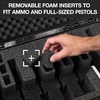 image:imagePelican Vault MultiPistol Custom Cut Foam Case From the Custom Case CenterBlack