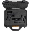 image:imagePelican Vault MultiPistol Custom Cut Foam Case From the Custom Case CenterBlack