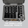 image:imagePelican Vault MultiPistol Custom Cut Foam Case From the Custom Case CenterBlack