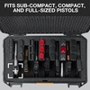 image:imagePelican Vault MultiPistol Custom Cut Foam Case From the Custom Case CenterDesert Tan