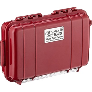 image:imagePelican 1040 Micro Case BlackClearRed